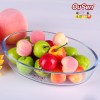 橢圓形高硼硅玻璃烤盤飯盒儲(chǔ)