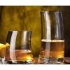 創(chuàng)意帆形水杯 個(gè)性月牙果汁飲料杯 透明玻璃牛角啤酒杯